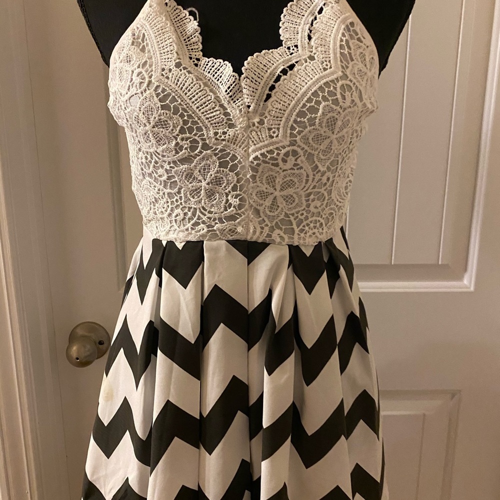 Cross Back Mini Dress